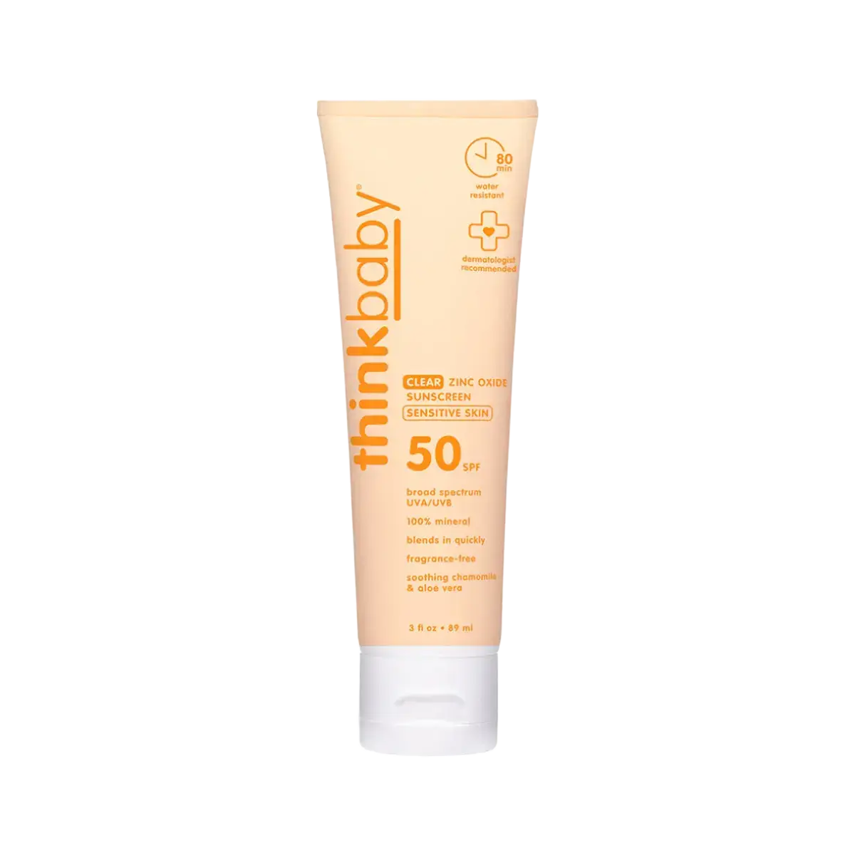 Think Baby Clear Zinc Oxide Sunscreen SPF 50