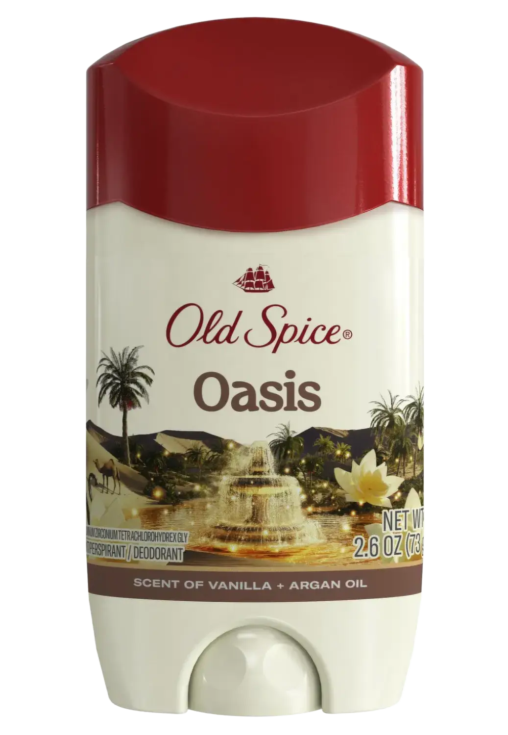 Old Spice GentleMan's Oasis Antiperspirant & Deodorant Vanilla + Argan Oil