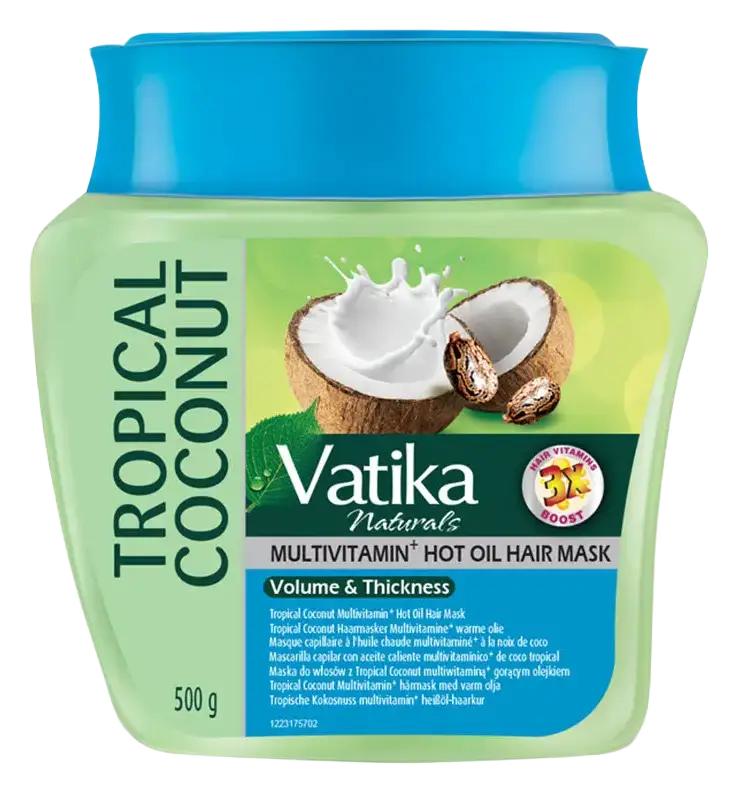Dabur Vatika Naturals Multivitamin Hot Oil Hair Mask Tropical Coconut