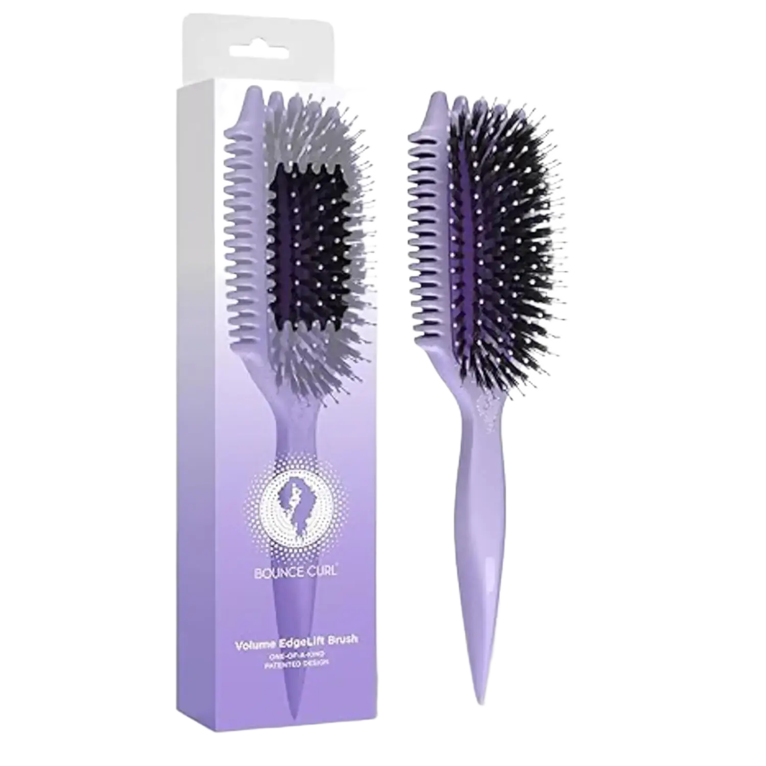 Bounce Curl Volume Edgelift Brush Purple