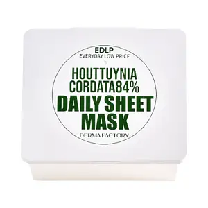 Derma Factory EDLP Houttuynia Cordata 84% Daily Sheet Mask