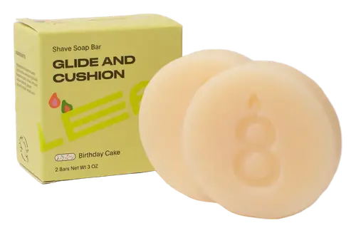 Leaf Shave Soap Bar Birthday Cake