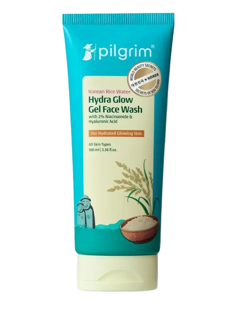 Pilgrim Korean Rice Water Hydra Glow Gel Face Wash