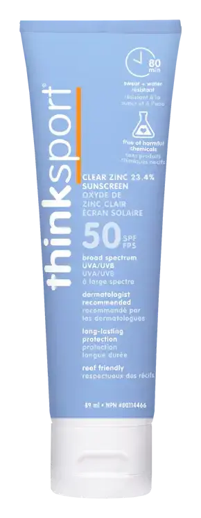Think Sun SPF 50 Clear Zinc Sunscreen