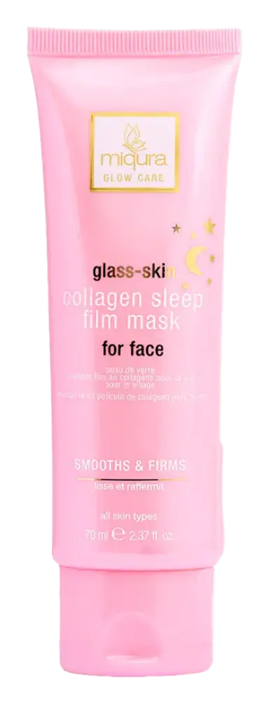 Miqura Glass Skin Collagen Sleep Film Mask