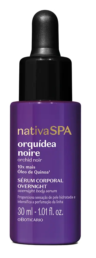 O Boticário Sérum Corporal Overnight Nativa SPA Orquídea Noire