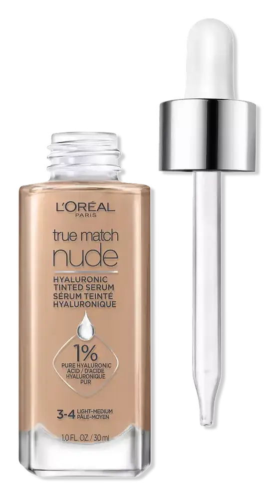 L'Oreal True Match Nude Hyaluronic Tinted Serum 3-4 Light-Medium