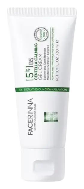 Facerinna 5% B5 Centella Calming Gel Cream