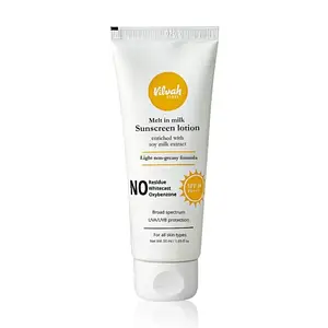 Vilvah Melt-In-Milk Sunscreen Lotion SPF 50