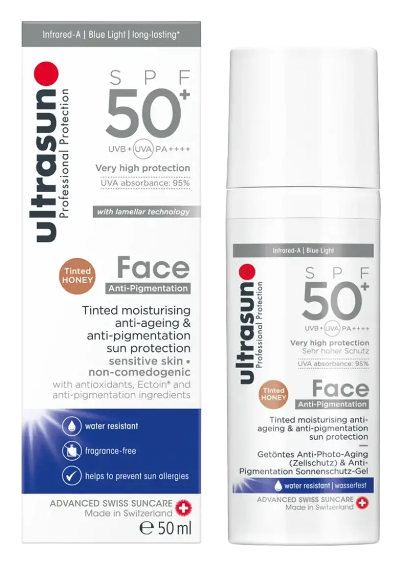Ultrasun Face Anti-Pigmentation Tinted SPF 50+ Honey