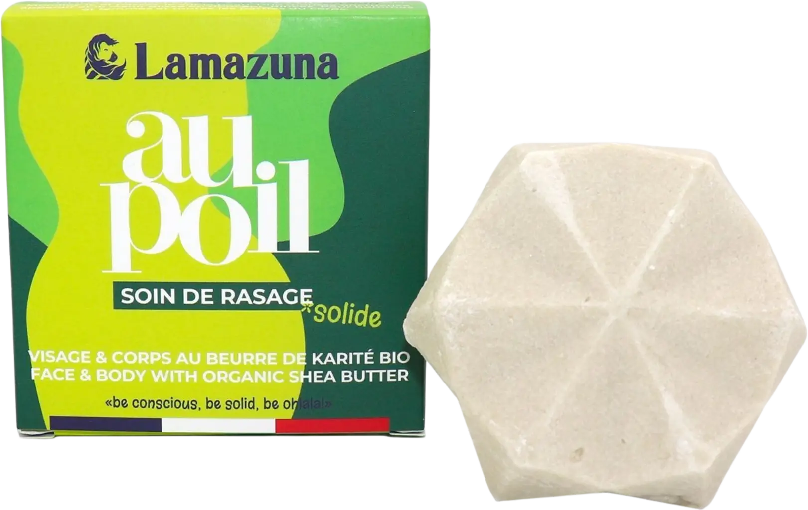 Lamazuna Au Poil Solid Shaving Bar