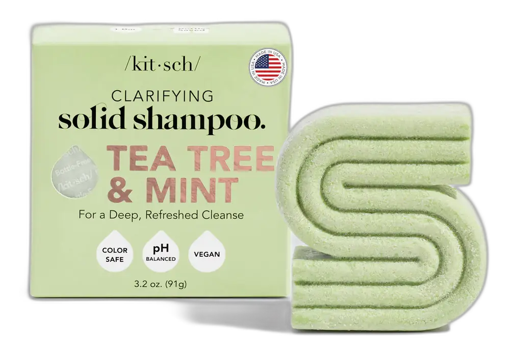Kitsch Tea Tree & Mint Clarifying Shampoo Bar