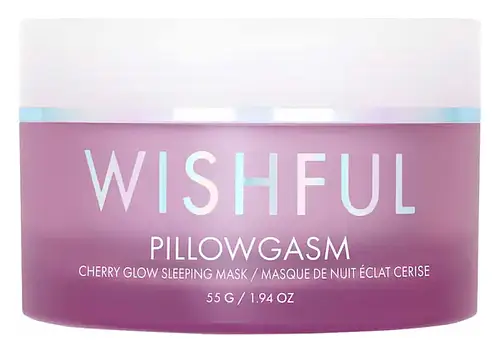 Wishful Pillowgasm Cherry Glow Sleep Mask