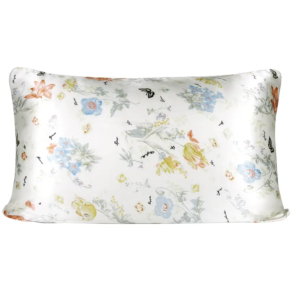 Yanibest 22 Momme Silk Luxury Pillowcase Tulip
