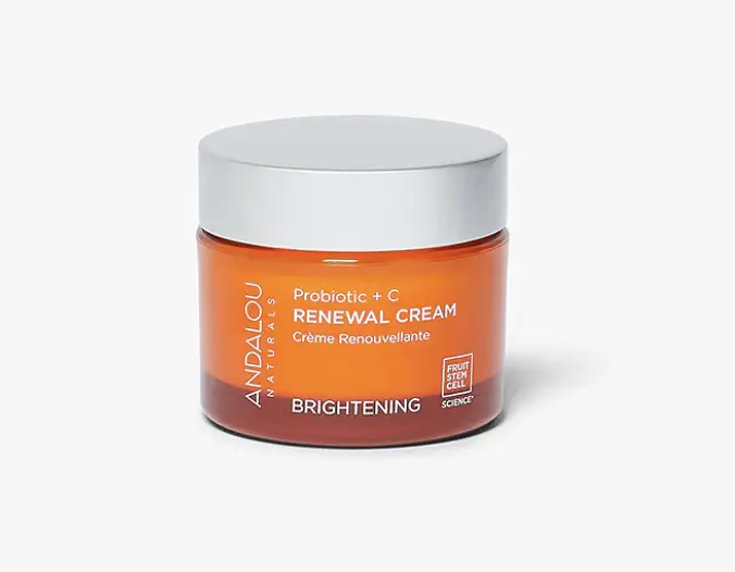 Andalou Naturals Brightening Probiotic + Vitamin C Renewal Cream