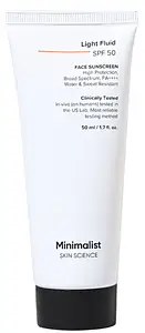Minimalist Light Fluid SPF 50 Sunscreen