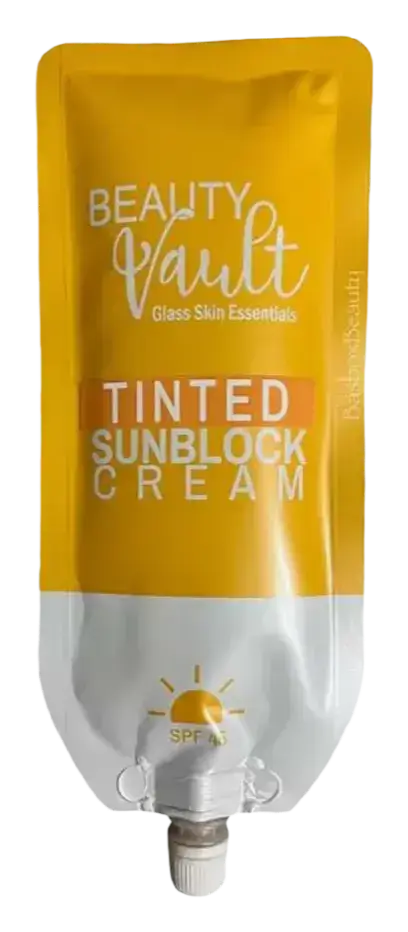 Beauty Vault Tinted Sunblock Cream SPF 45