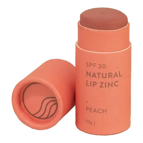 Winki Zinc Natural Tinted Lip Zinc Stick SPF 30 Peach
