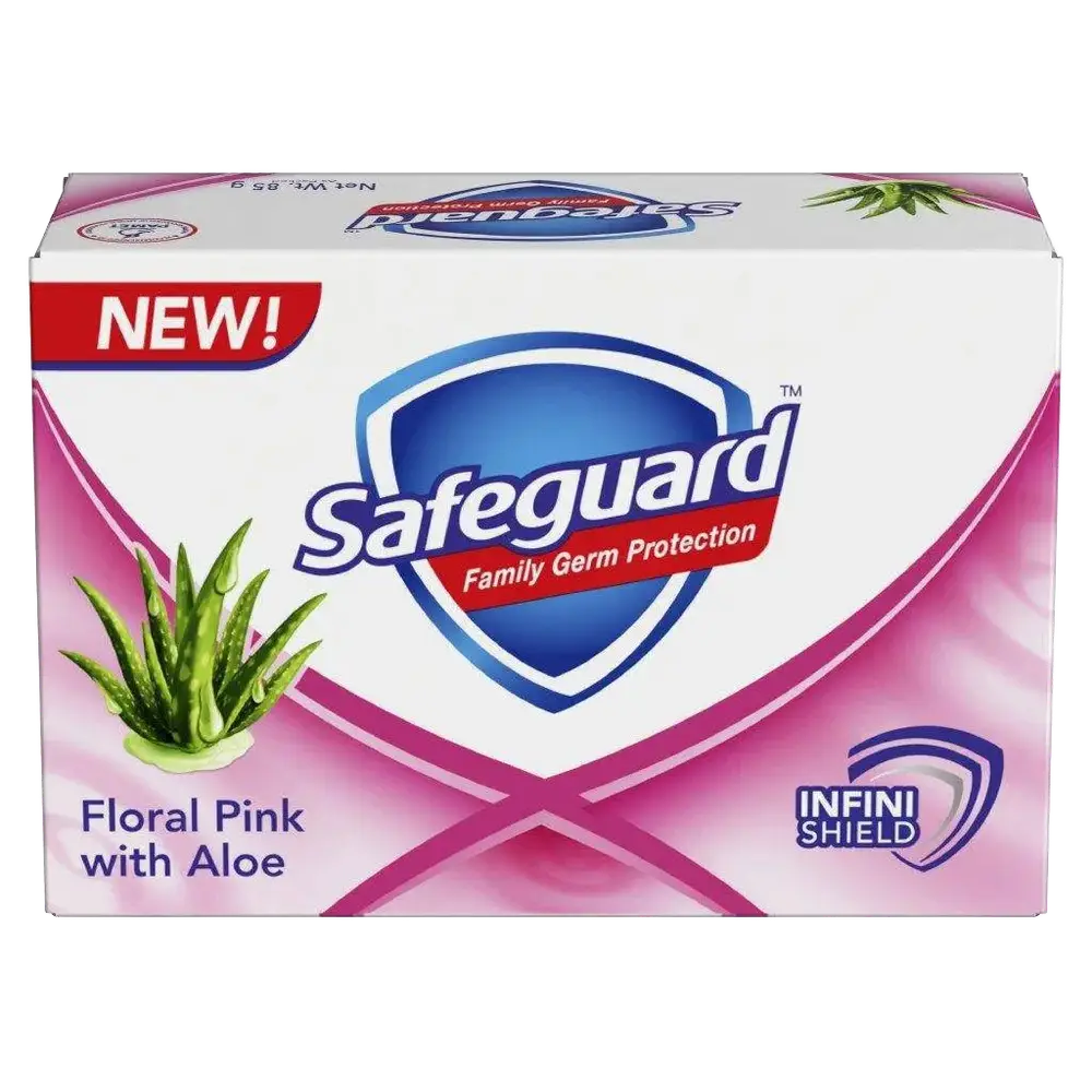Safeguard Floral Pink With Aloe Bar Soap