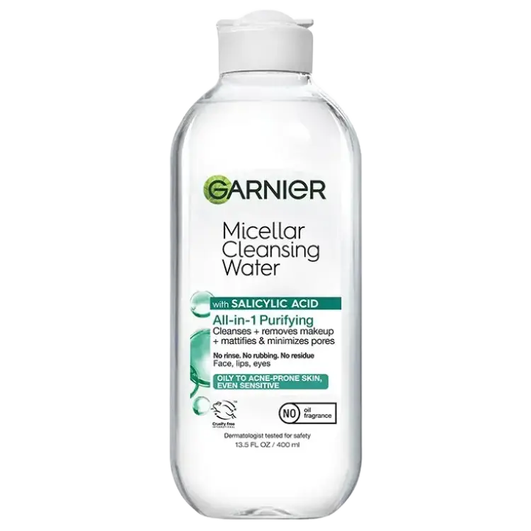 Garnier Micellar Cleansing Water With Salicylic Acid USA