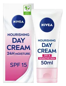 Nivea Nourishing Day Cream Dry & Sensitive Skin SPF 15 UK