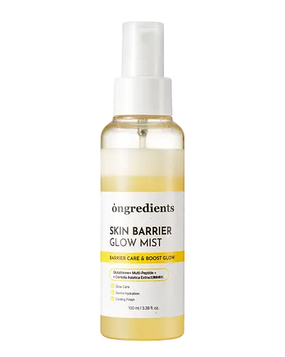 ongredients Skin Barrier Glow Mist