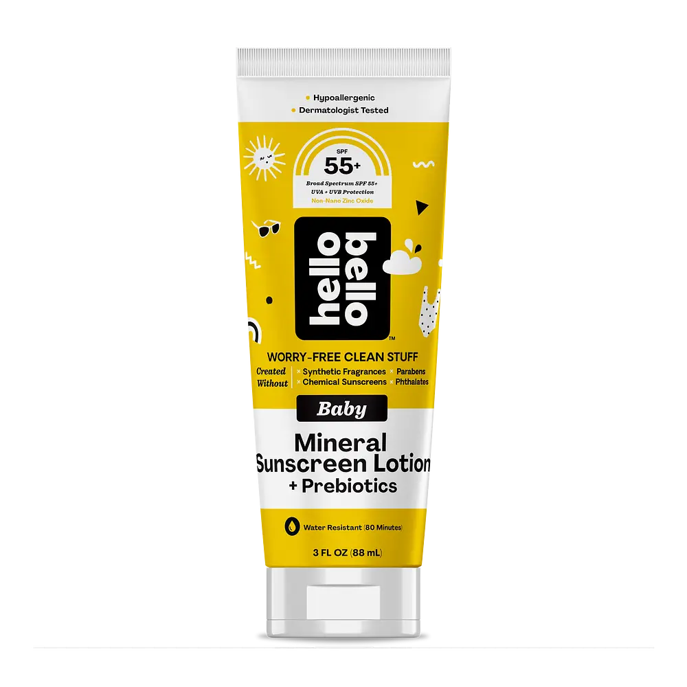 Hello Bello Baby Mineral Sunscreen Lotion + Prebiotics SPF 55