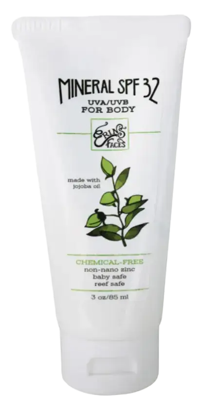 Erin's Faces Mineral SPF 32 For Body