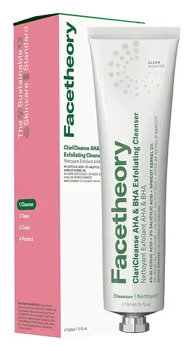 FaceTheory Claricleanse AHA & BHA Exfoliating Cleanser Mandarin