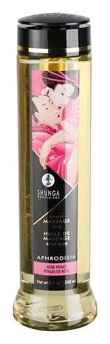Shunga Erotic Massage Oil Rose Petal