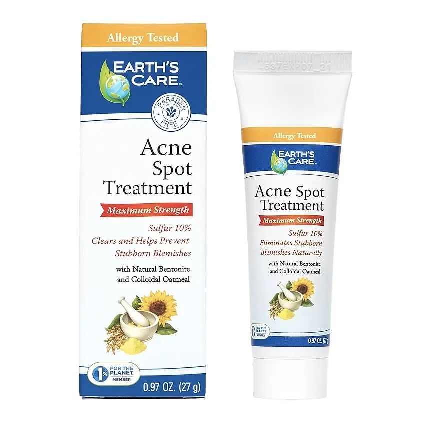 Earth's Care Acne Spot Treatment Sulfur 10%