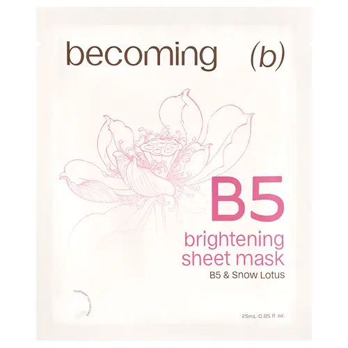 Becoming B5 Sheet Mask Brightening
