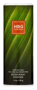 Honeybee Gardens Deodorant Powder Bay Rum