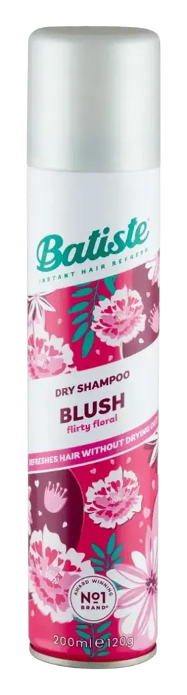 Batiste Dry Shampoo Blush 1.06oz., 4.23oz., 6.35oz., 8.47oz.