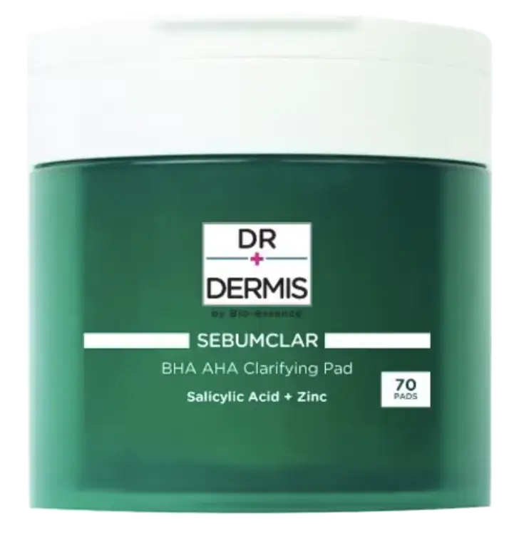 Dr. Dermis Sebumclar BHA AHA Clarifying Pad