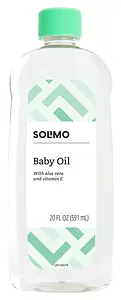 Solimo Baby Oil with Aloe Vera & Vitamin E