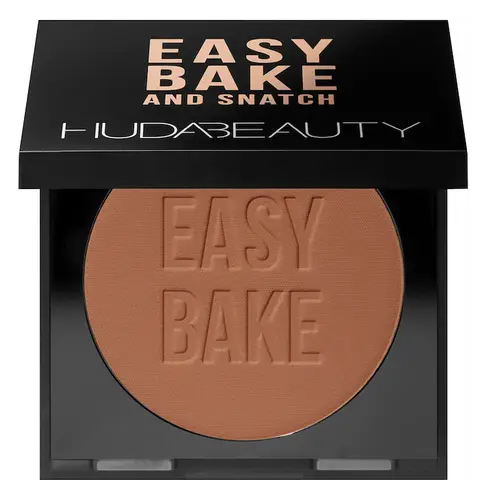 Huda Beauty Easy Bake & Snatch Pressed Brightening & Setting Powder Coffee Cake