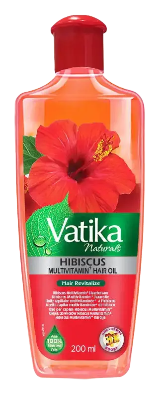Dabur Vatika Naturals Multivitamin Hair Oil Hibiscus