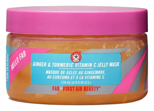 First Aid Beauty Hello Fab Ginger & Turmeric Vitamin C Jelly Mask