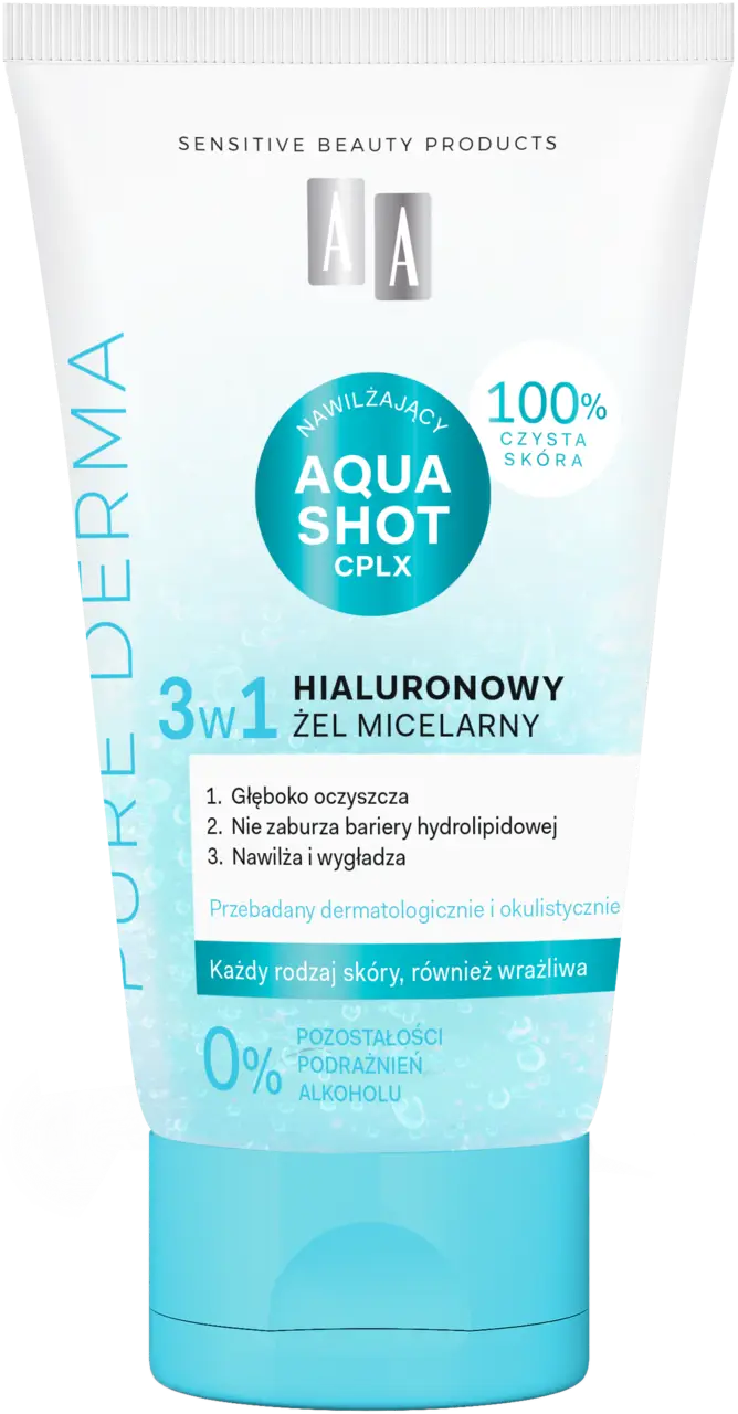 AA Aqua Shot 3In1 Hyaluronic Micellar Face Gel