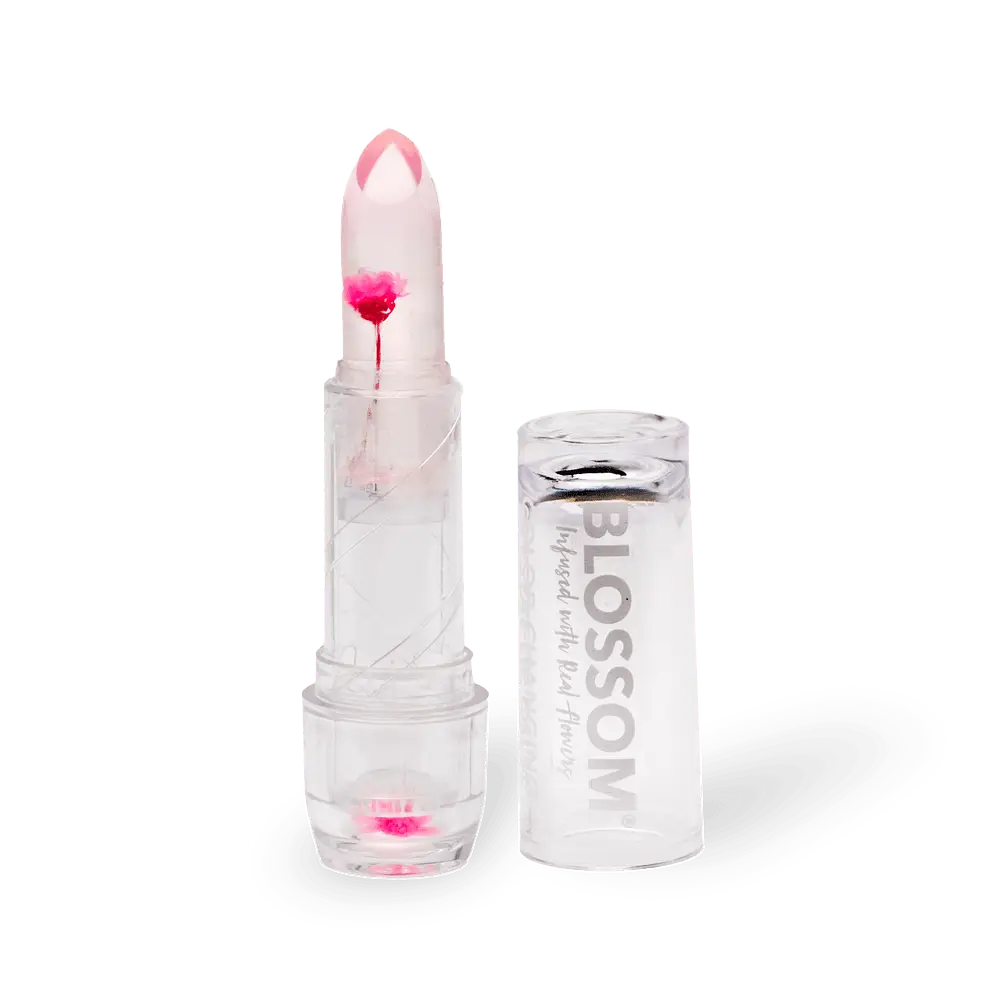 Blossom Color-Changing Crystal Lip Balm Pink