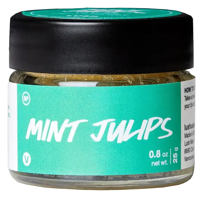 LUSH Lip Scrub Mint Julips