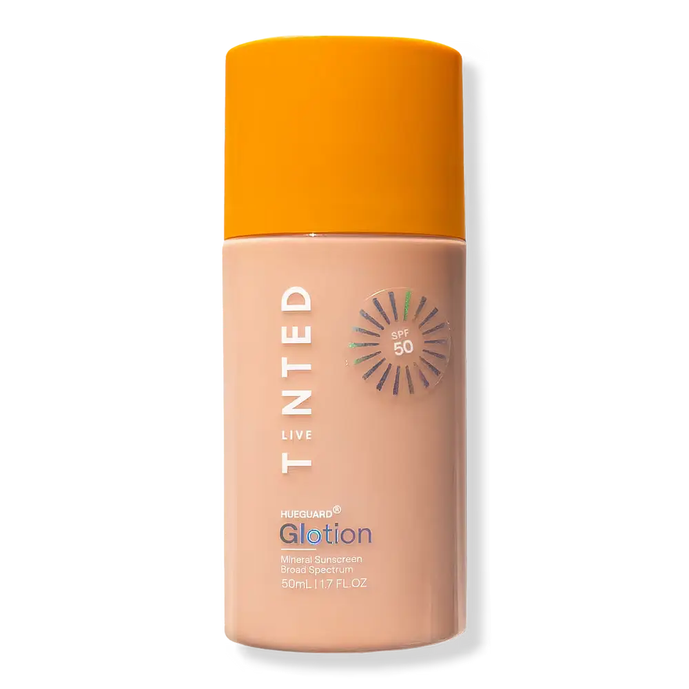 Live Tinted Hueguard Glotion Mineral Sunscreen Broad Spectrum SPF 50 1 Light/Medium