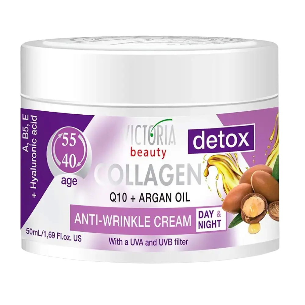 Victoria Beauty Collagen Q10 & Argan Oil Anti-Wrinkle Cream