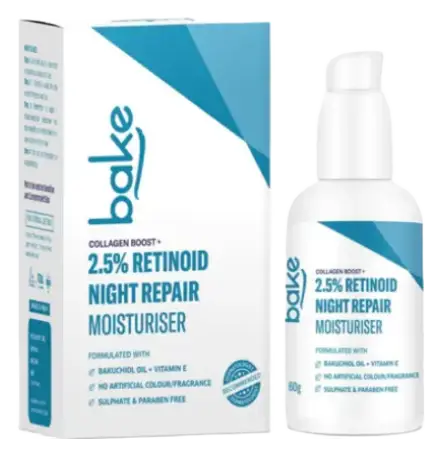 Bake 2.5% Retinoid Night Repair Moisturiser