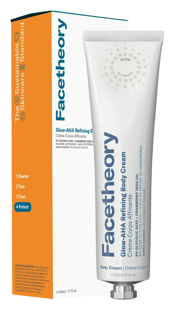 FaceTheory Glow-AHA Refining Body Cream