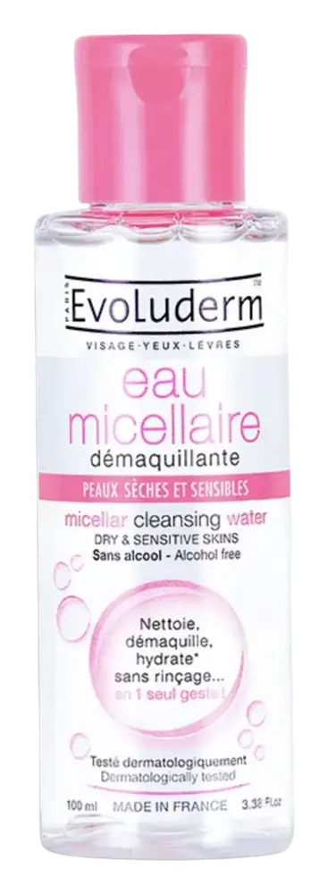 Evoluderm Micellar Cleansing Water Dry & Sensitive Skin