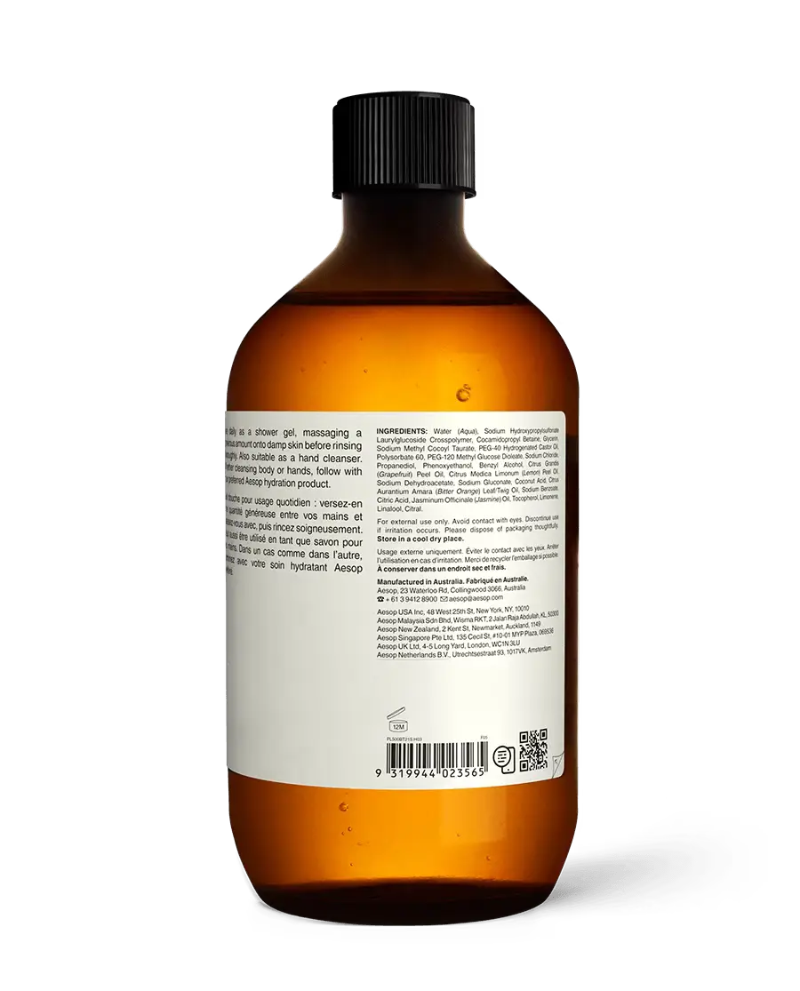 Aesop Citrus Melange Body Cleanser