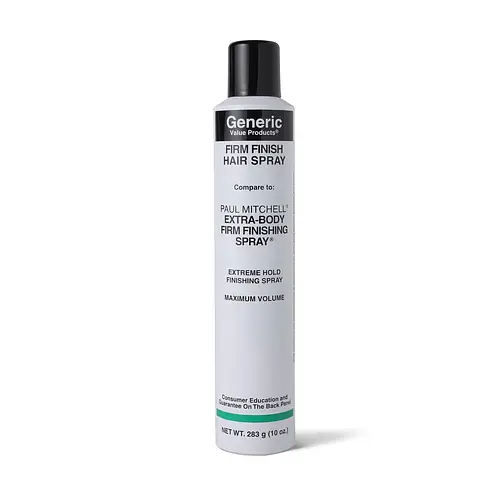 Generic Value Products Firm Finishing Hair Spray Compare to Paul Mitchell Extra-Body Firm Finishing Spray