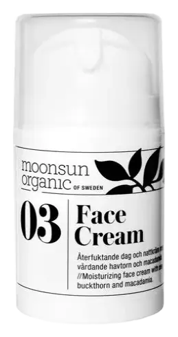 Moonsun Organic Of Sweden Face Cream